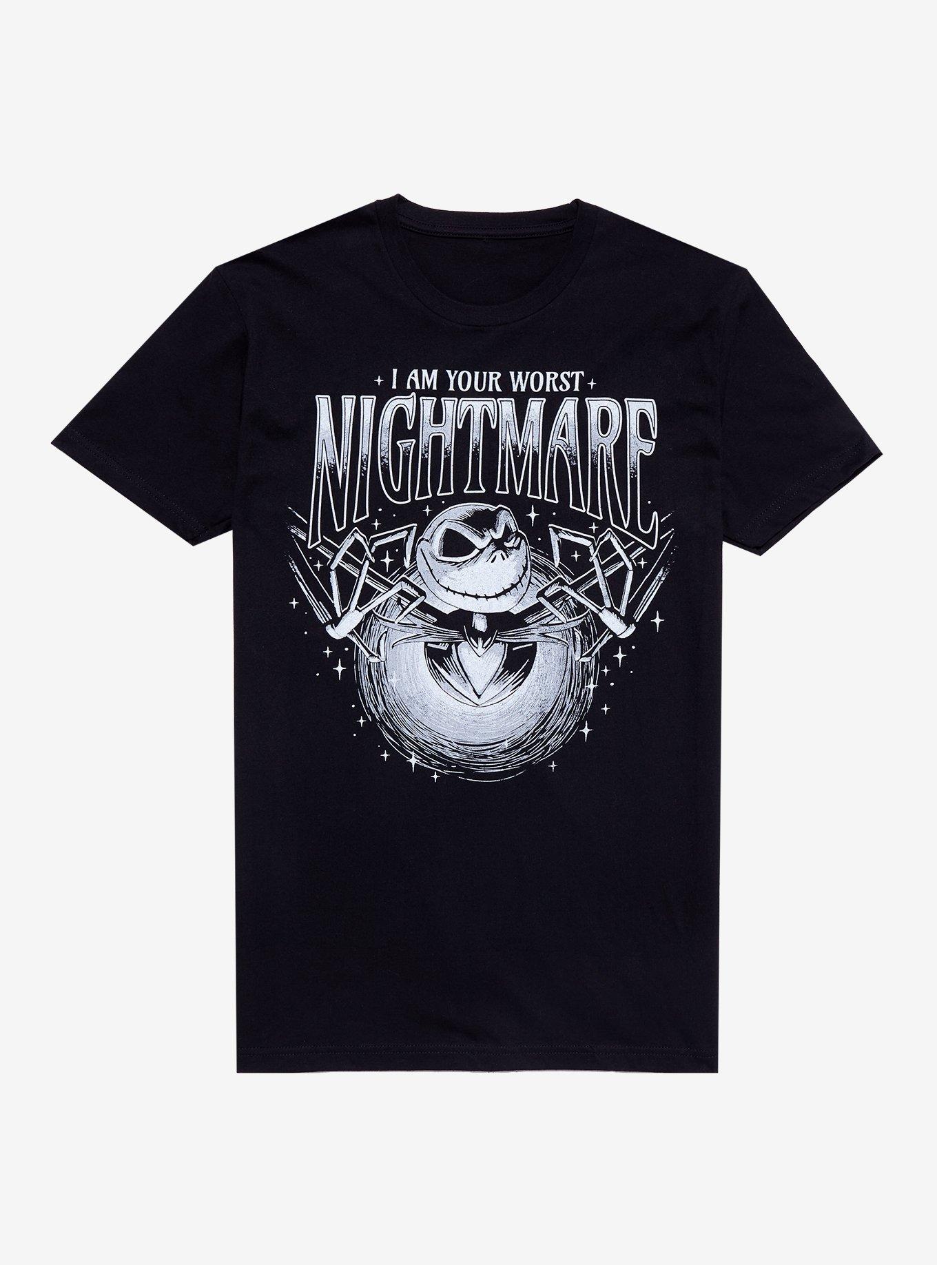 The Nightmare Before Christmas Jack Worst Nightmare Boyfriend Fit Girls T-Shirt, MULTI, hi-res