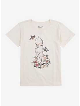 Kewpie Cherub Floral Boyfriend Fit Girls T-Shirt, , hi-res