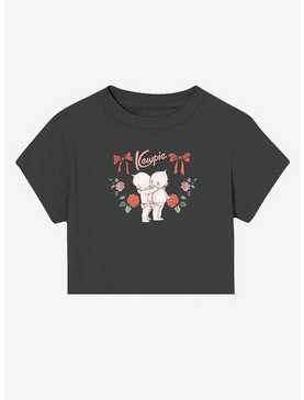 Kewpie Butterflies & Roses Boyfriend Fit Girls T-Shirt, , hi-res