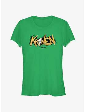 Marvel Spider-Man 2 Game Kraven Logo Girls T-Shirt, , hi-res