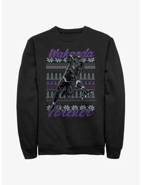 Marvel Black Panther Ugly Holiday Sweatshirt, , hi-res