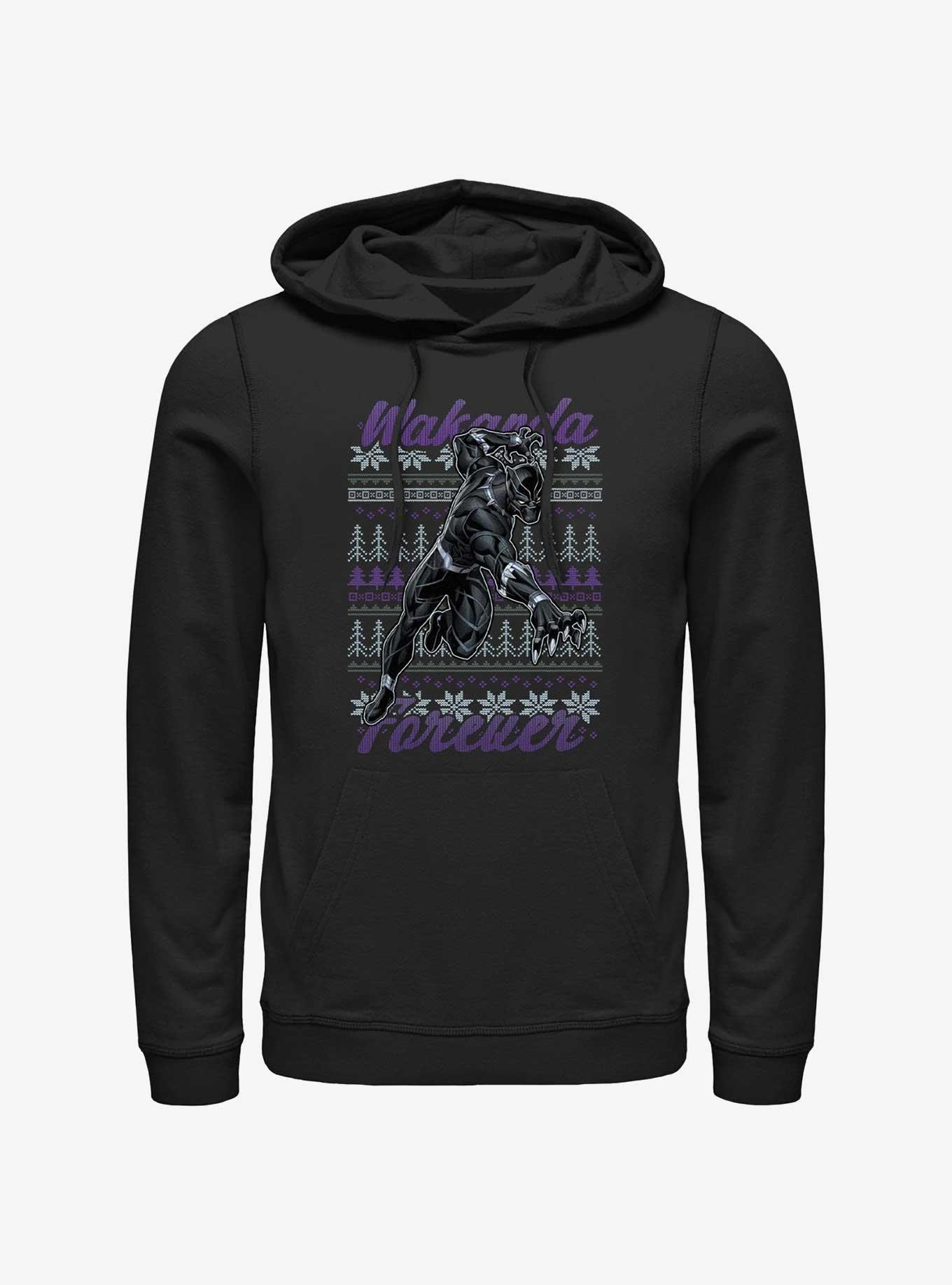 Marvel Black Panther Ugly Holiday Hoodie, , hi-res