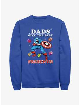 Marvel Captain America Dads Give The Best Presents Sweatshirt, , hi-res