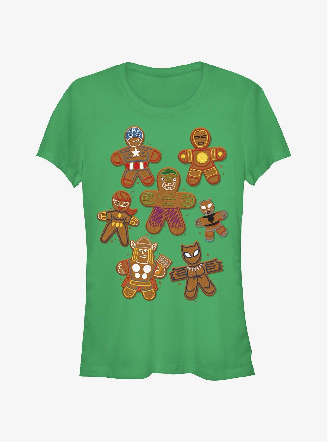 Marvel Avengers Gingerbread Cookies Girls T-Shirt, , hi-res