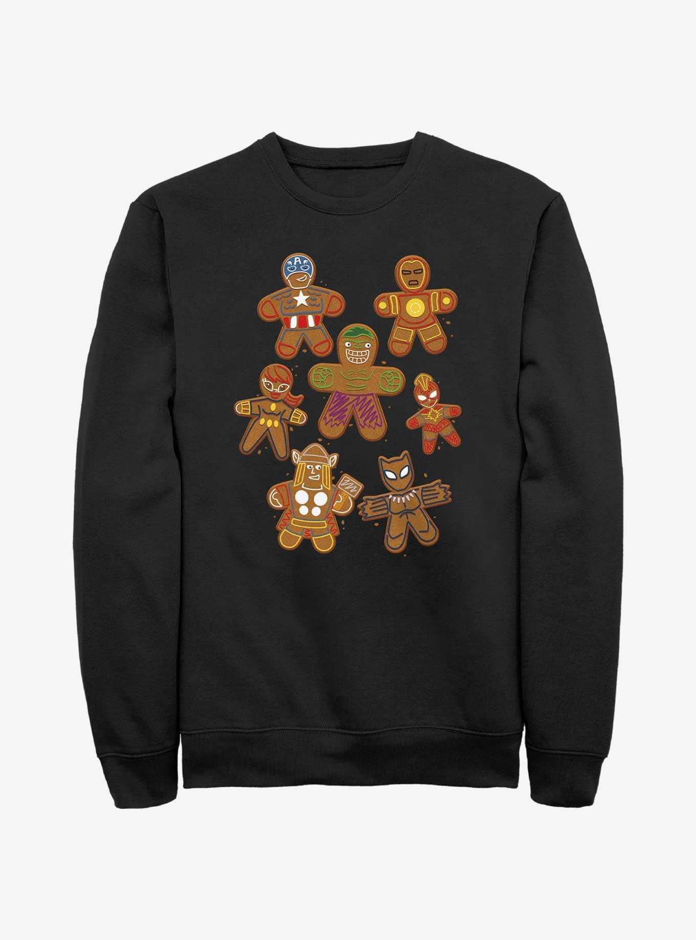 Marvel Avengers Gingerbread Cookies Sweatshirt, , hi-res