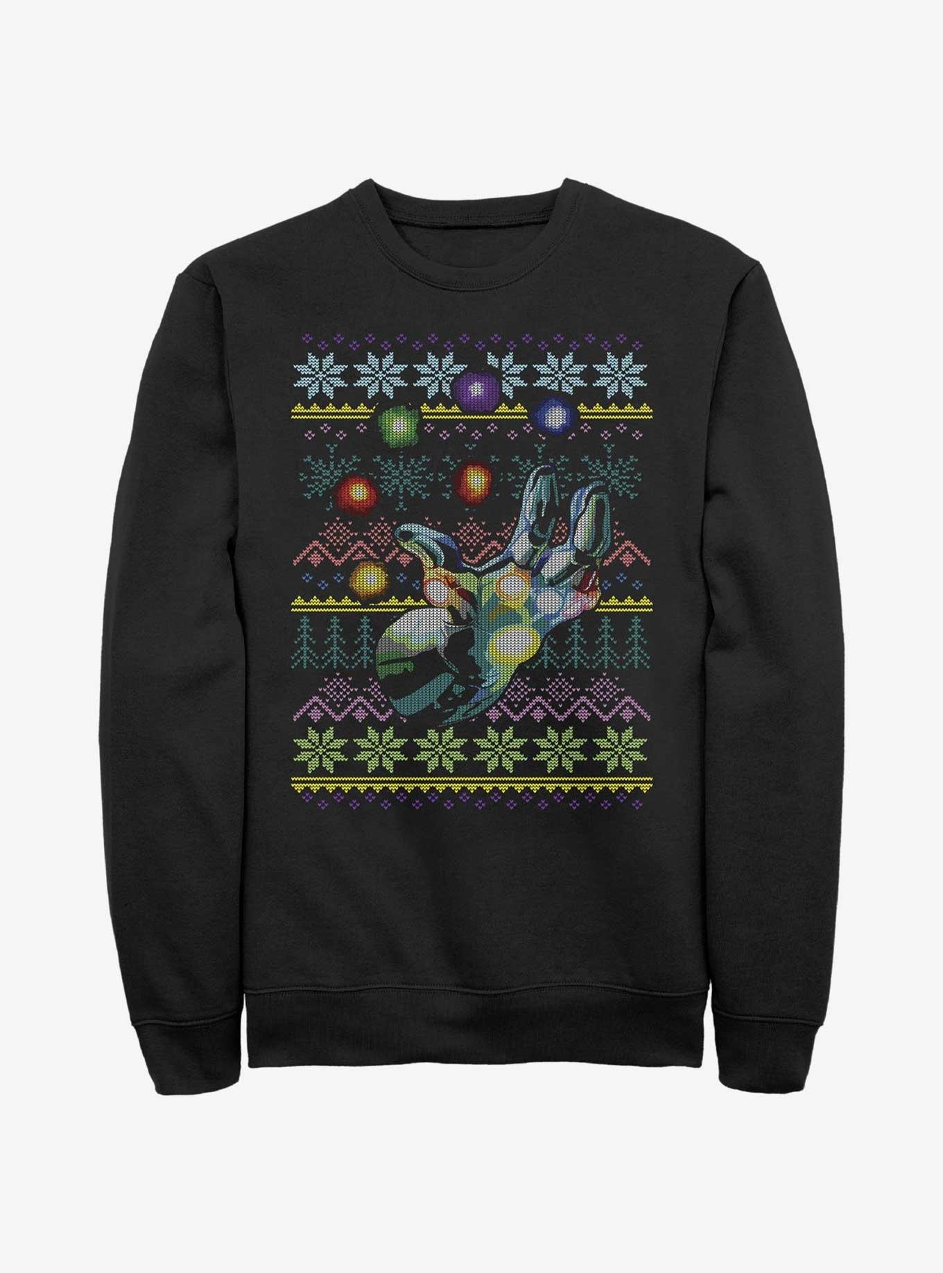 Marvel Avengers Gauntlet Ugly Holiday Sweatshirt, , hi-res