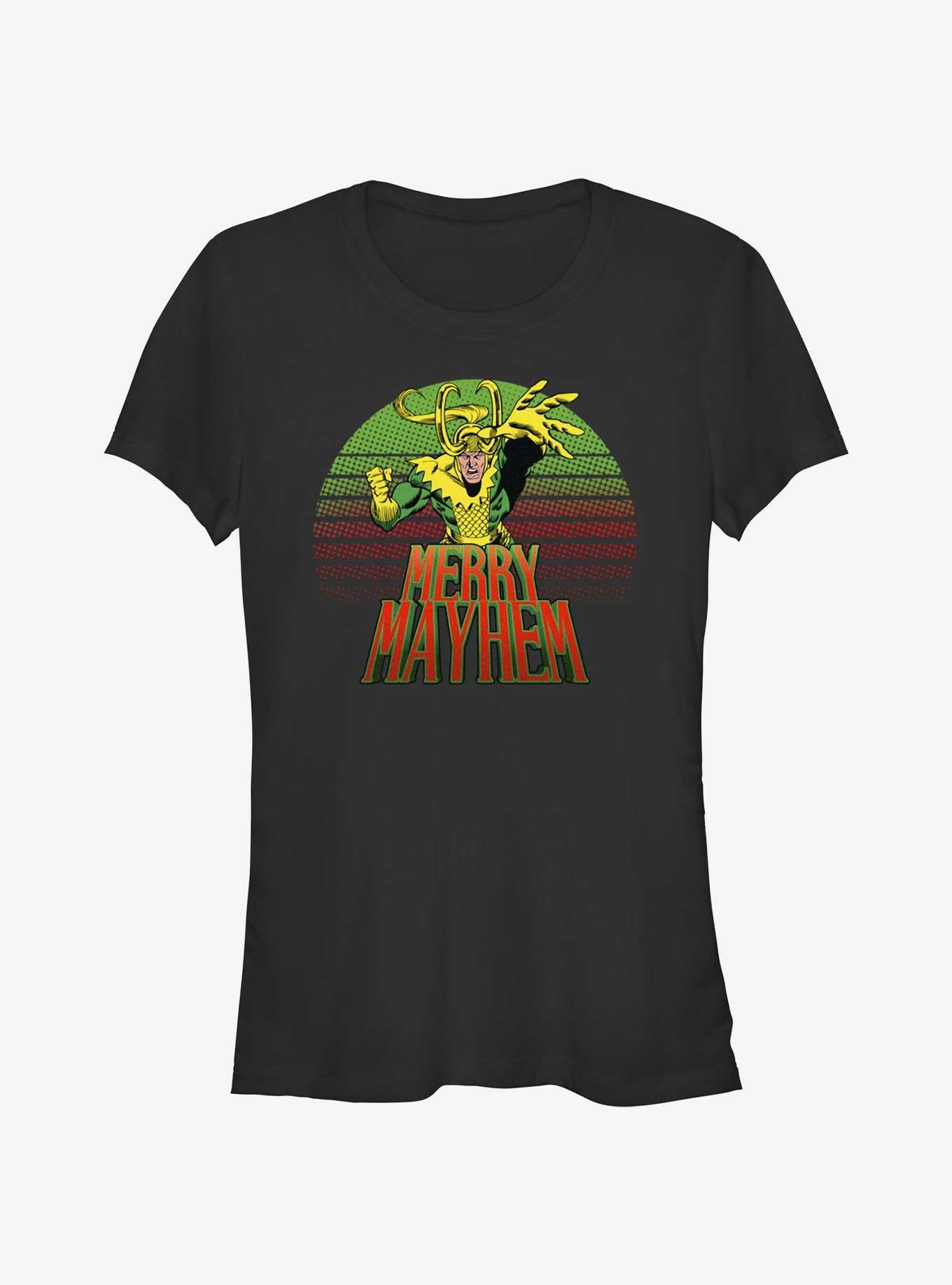 Marvel Loki Merry Mayhem Girls T-Shirt, , hi-res