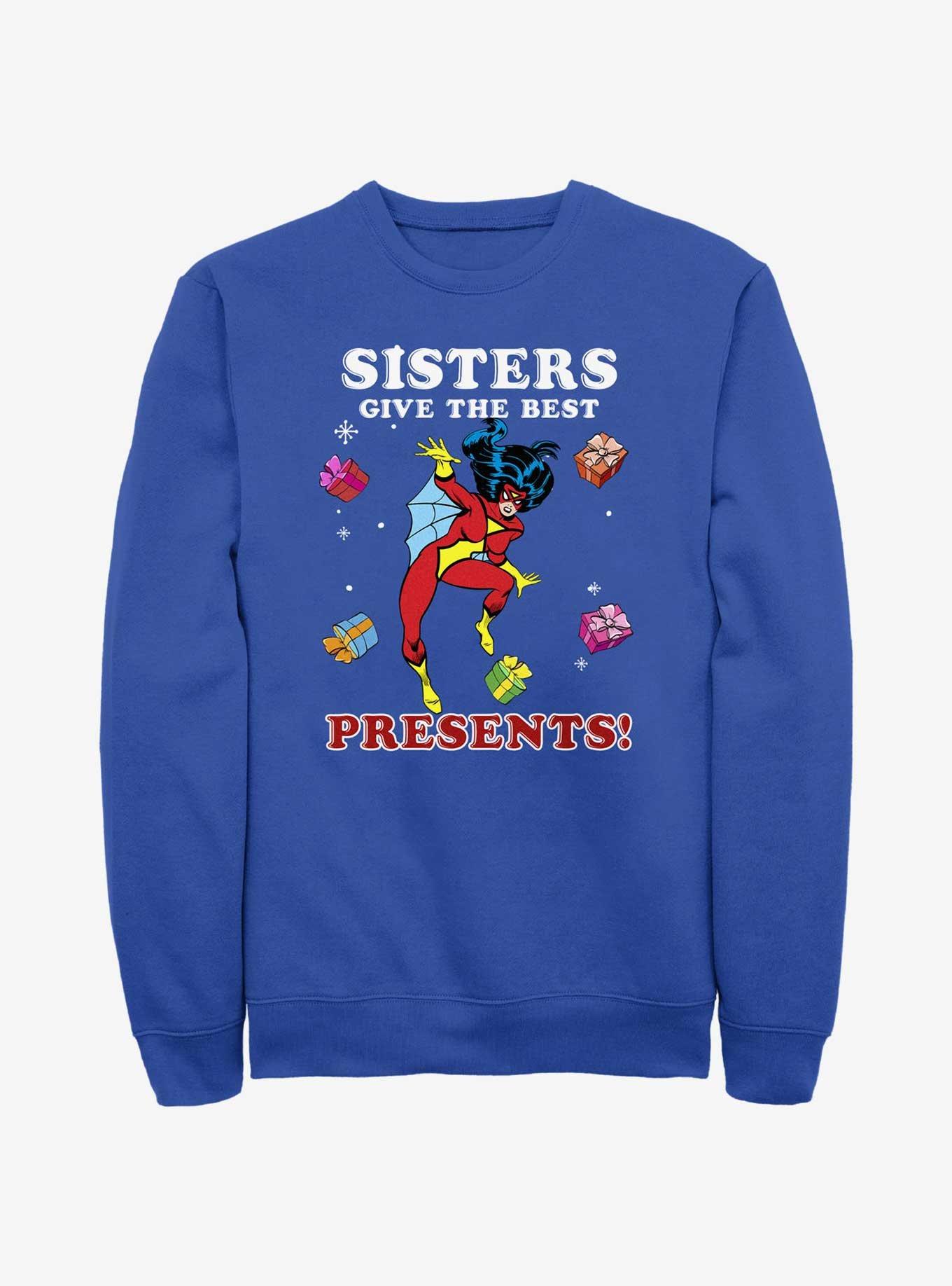Marvel Sisters Give The Best Presents Sweatshirt, , hi-res
