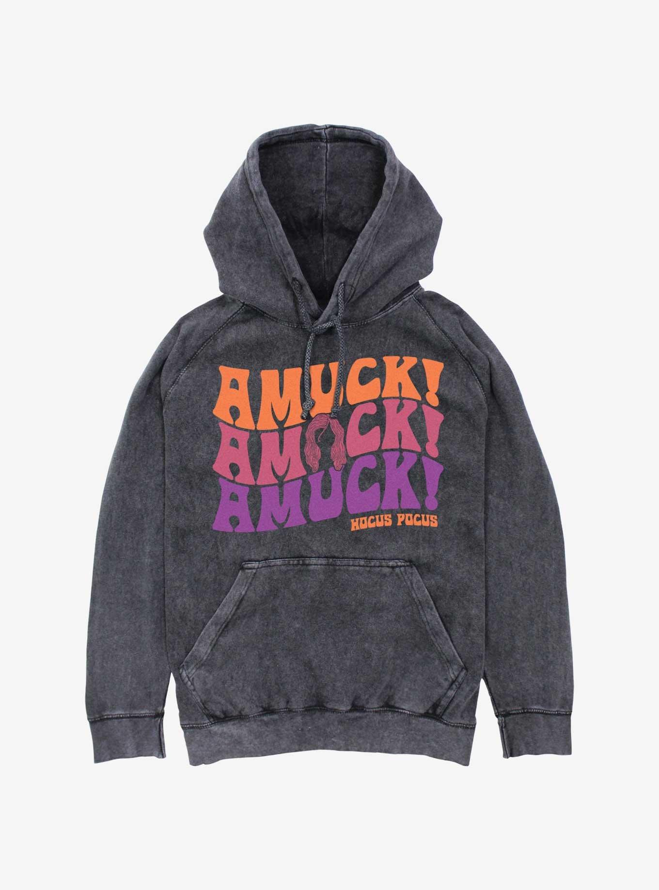 Disney Hocus Pocus Amuck Mineral Wash Hoodie, , hi-res