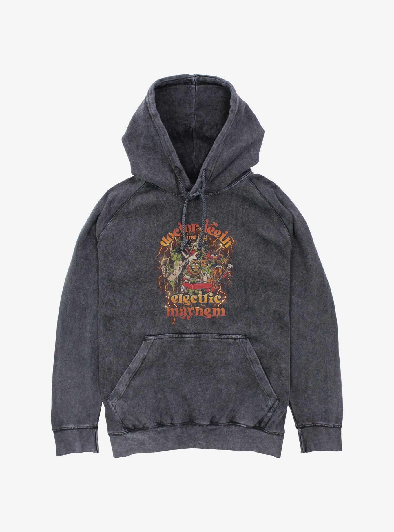 Disney The Muppets Dr Teeth. & The Electric Mayhem Mineral Wash Hoodie
