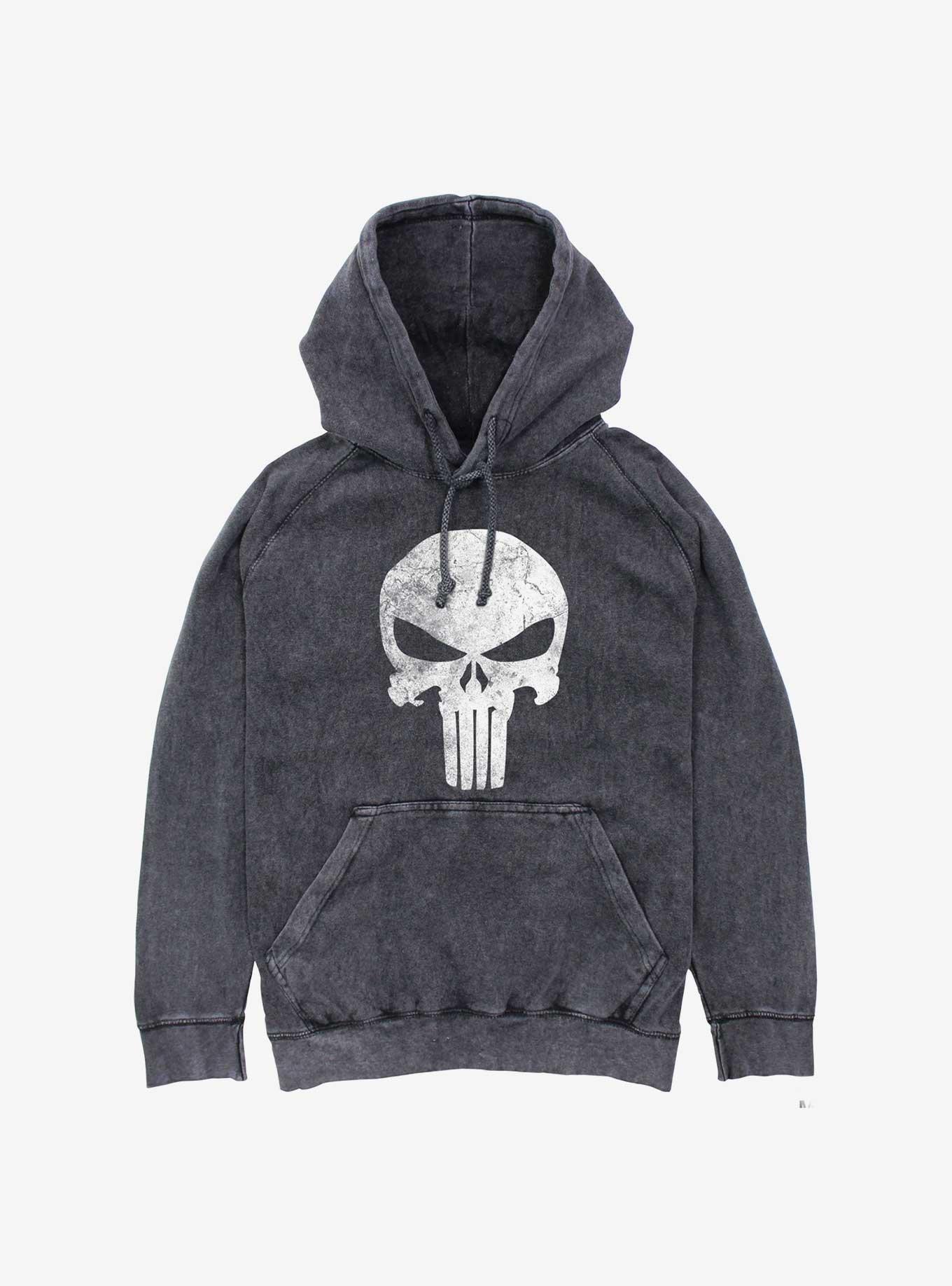 Punisher Oversized Sweatshirts Near Me Marvel Punisher Distress