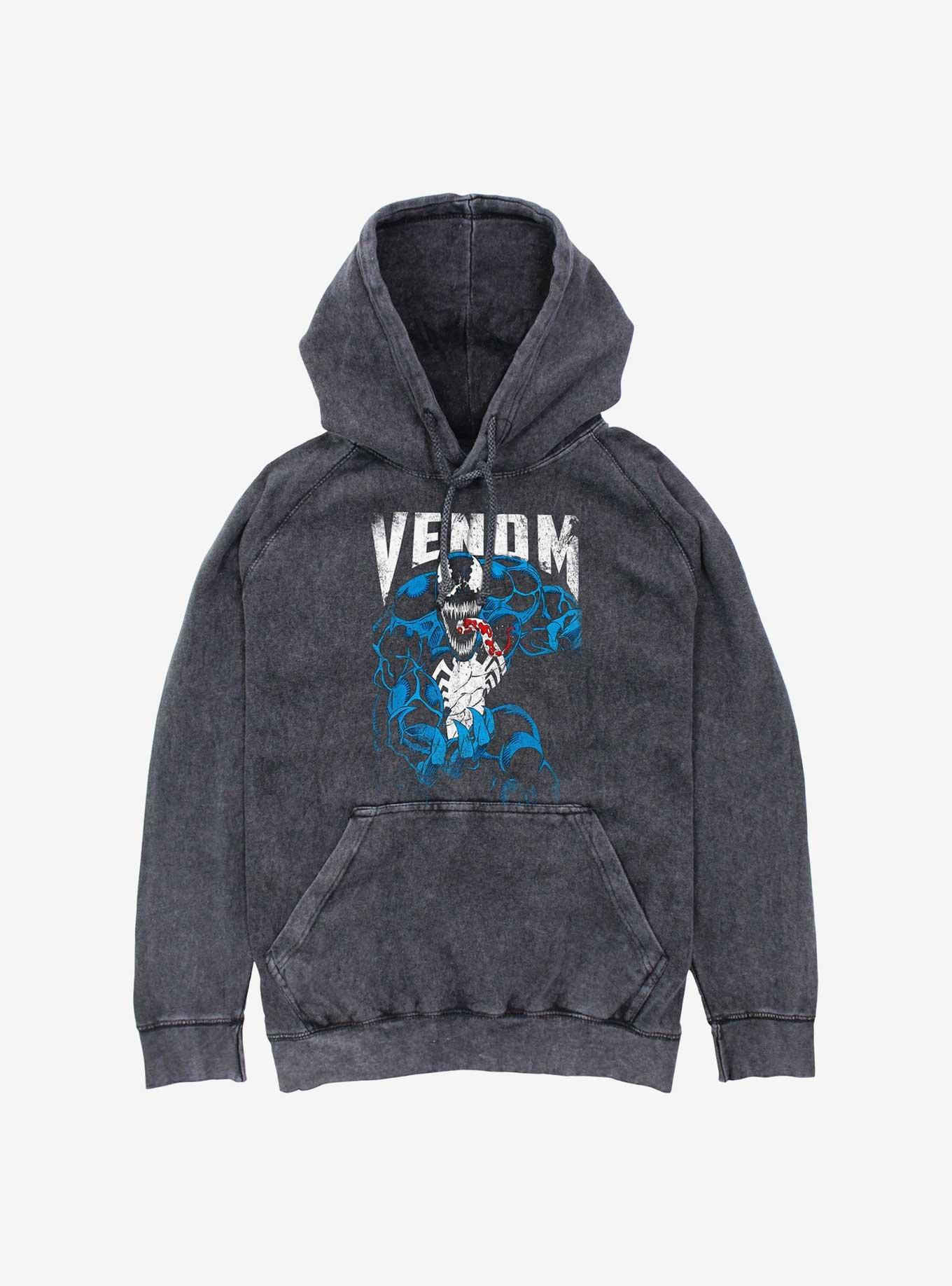 Marvel Venom Grunge Mineral Wash Hoodie, , hi-res