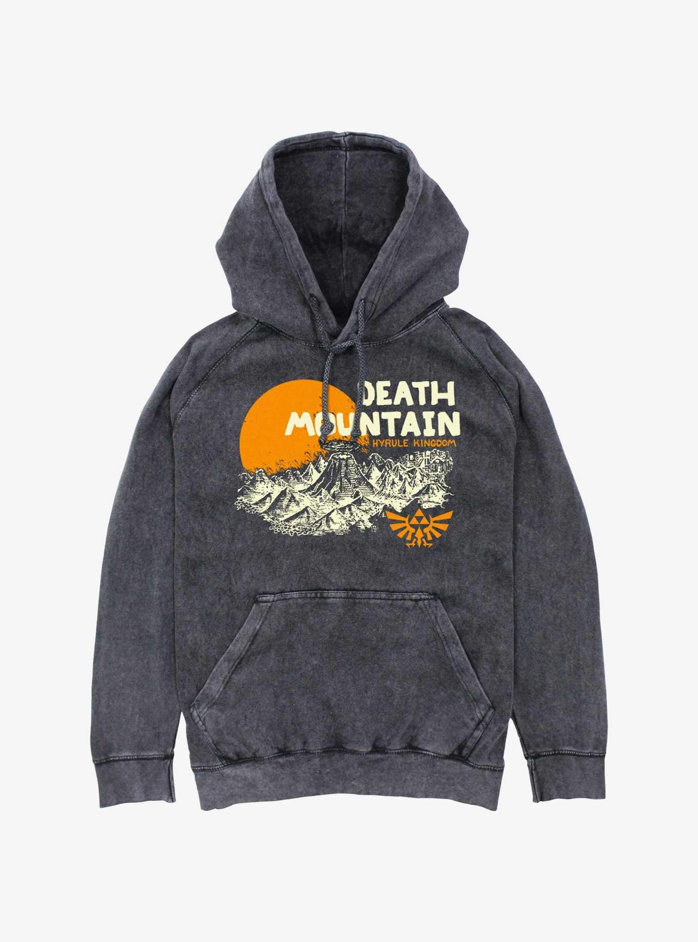 The Legend Of Zelda Death Mountain Mineral Wash Hoodie, , hi-res