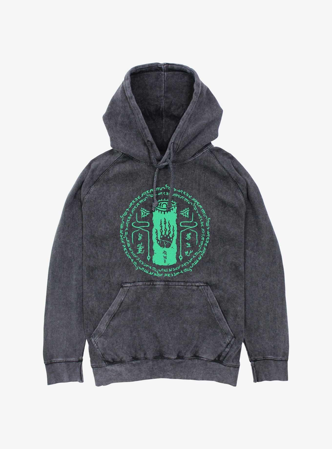 The Legend Of Zelda: Tears Of The Kingdom Rune Mineral Wash Hoodie, , hi-res