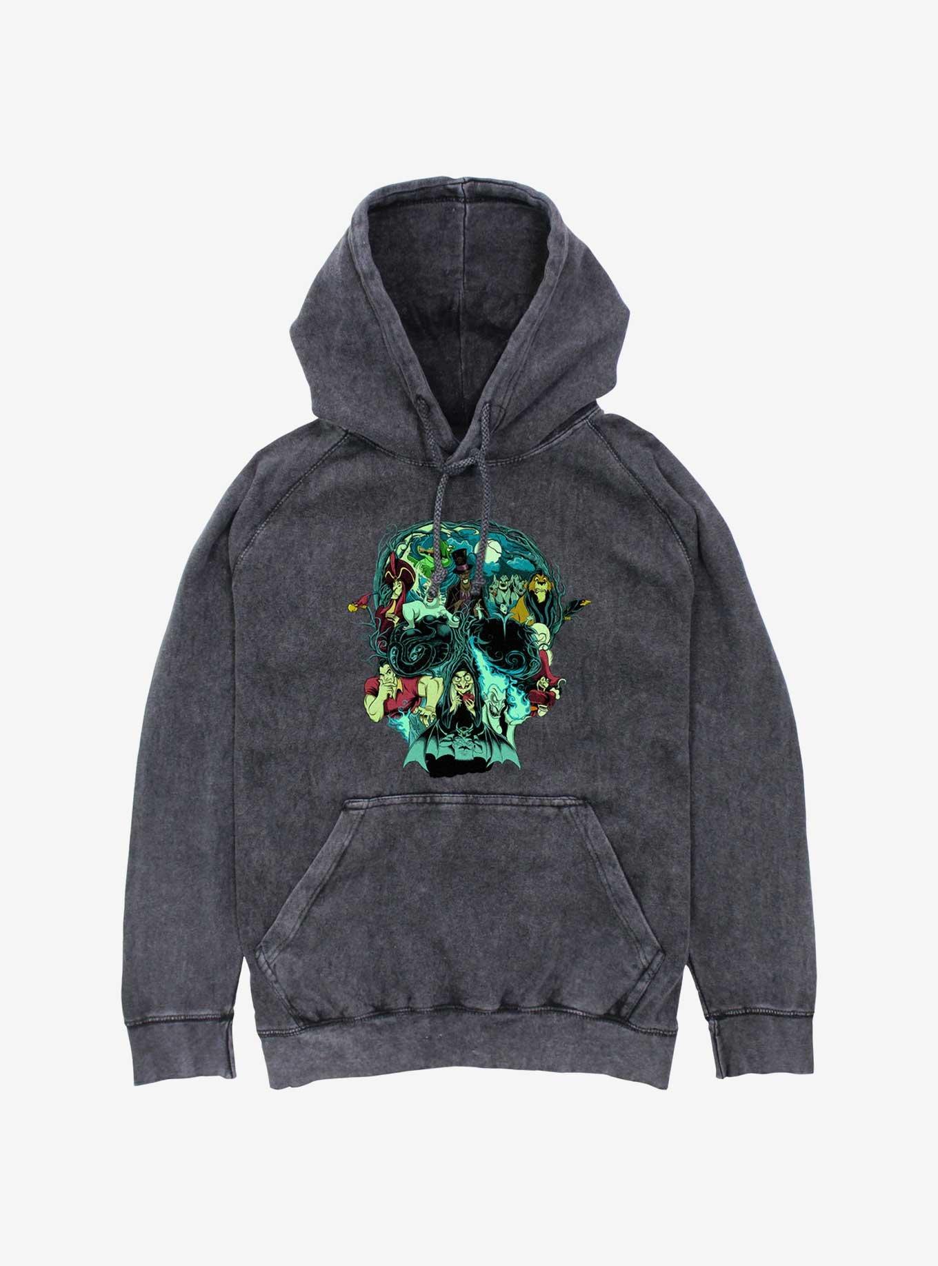 Disney Villians Wicked Things Mineral Wash Hoodie, , hi-res