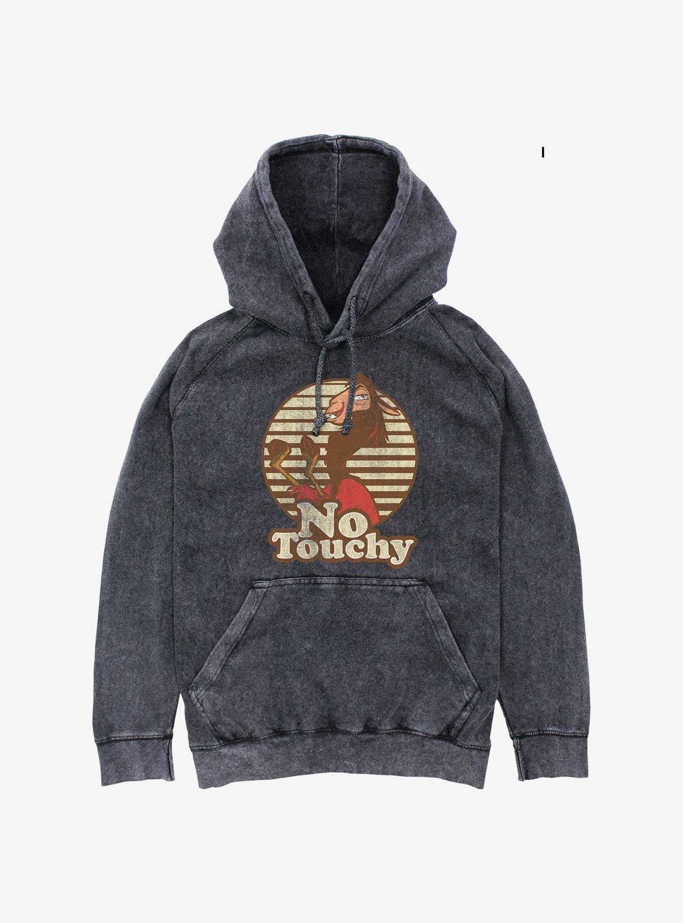 Disney Emperor'S New Groove No Touchy Mineral Wash Hoodie, , hi-res
