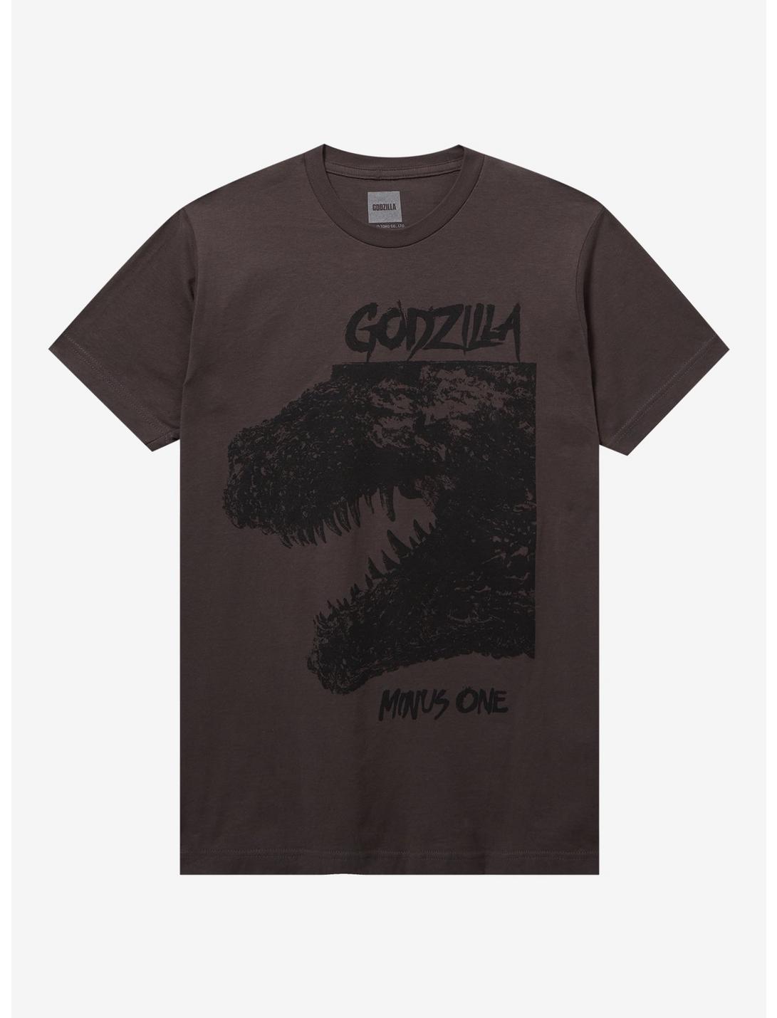 Godzilla Minus One Godzilla Head T-Shirt, CHARCOAL, hi-res