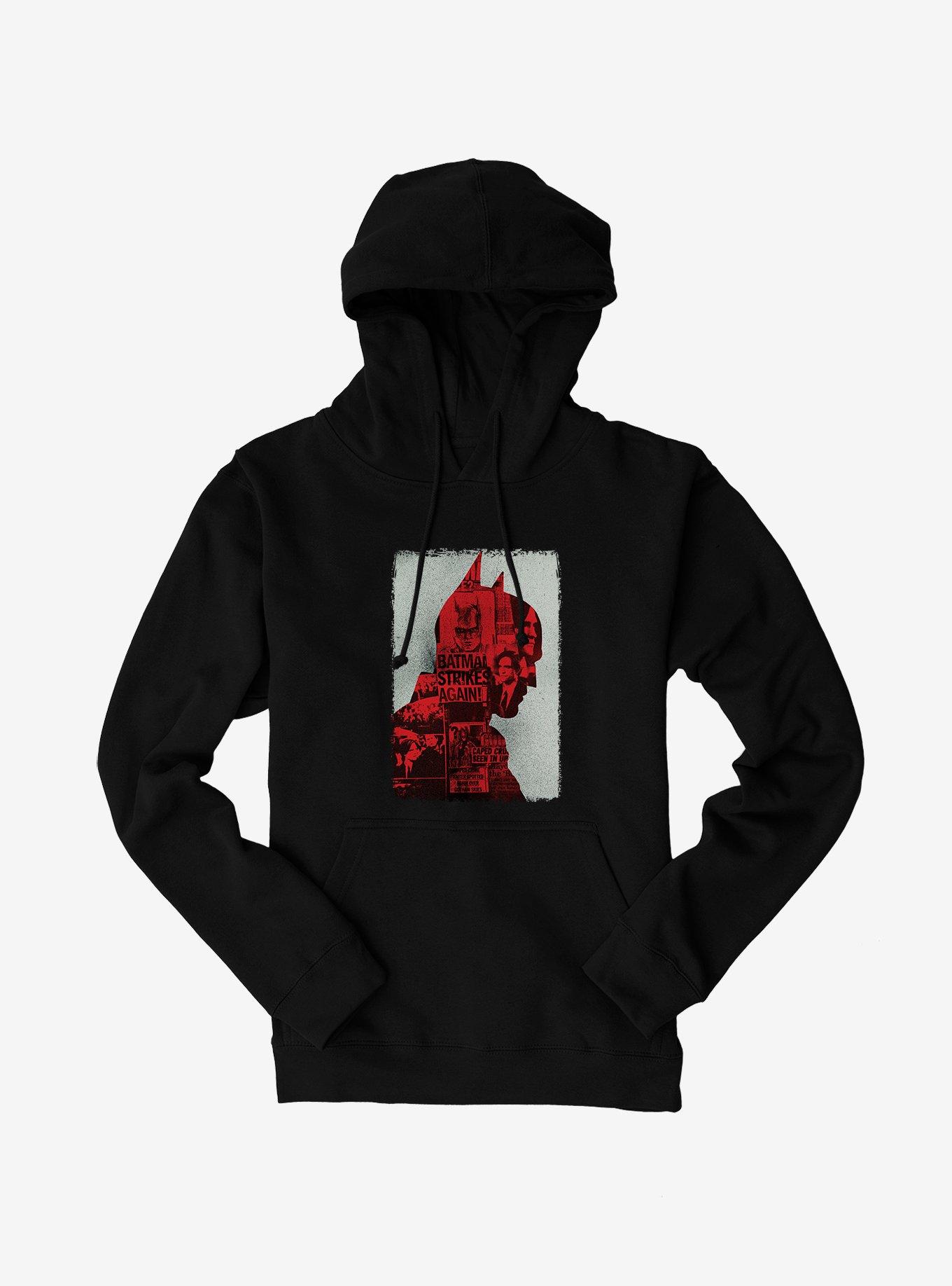 DC Batman Strikes Again Hoodie, , hi-res