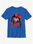 Marvel Spider-Man 2 Game Spider-Man Venom Morph Youth T-Shirt, ROYAL, hi-res
