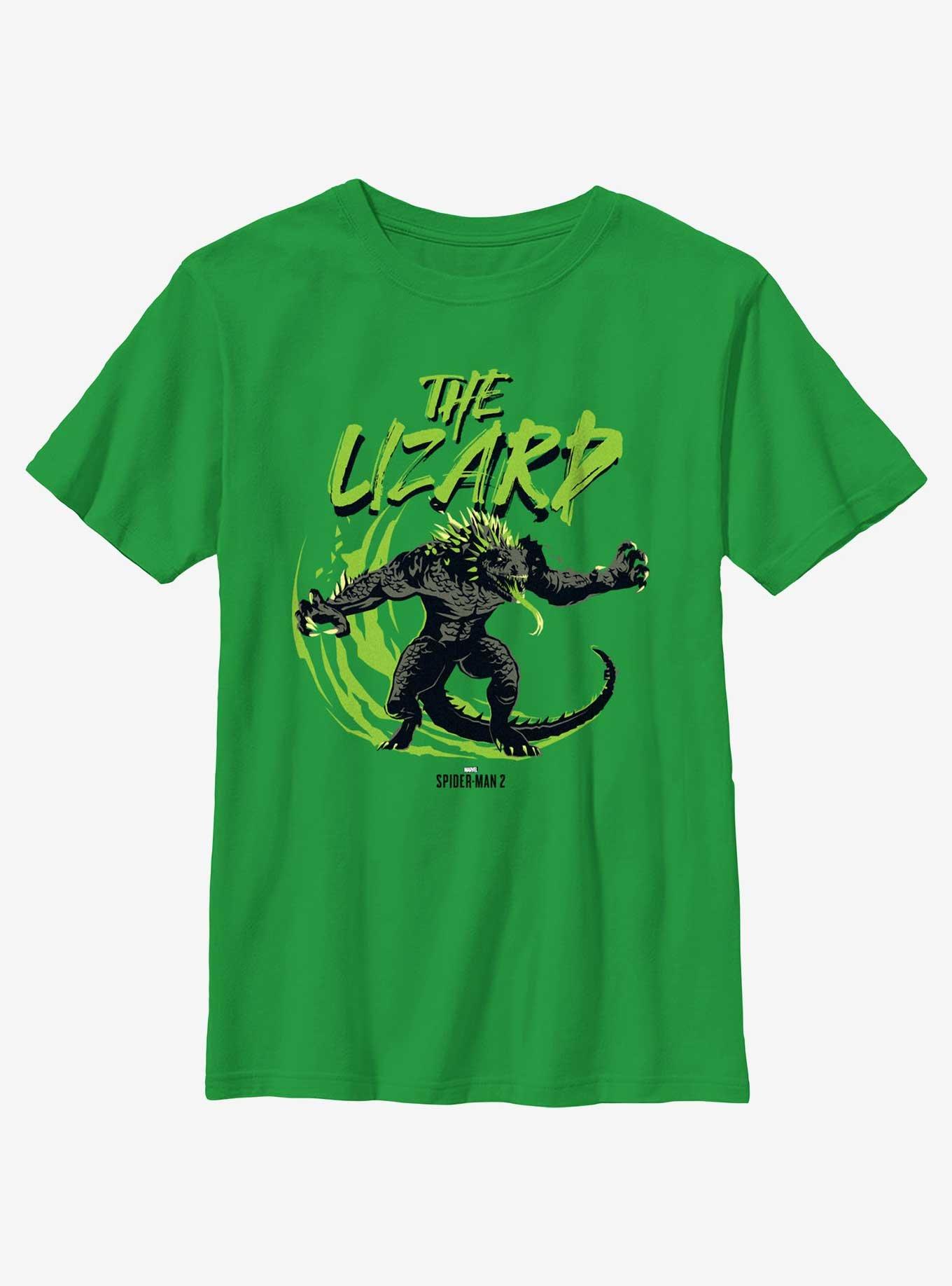 Marvel Spider-Man 2 Game The Lizard Youth T-Shirt, KELLY, hi-res