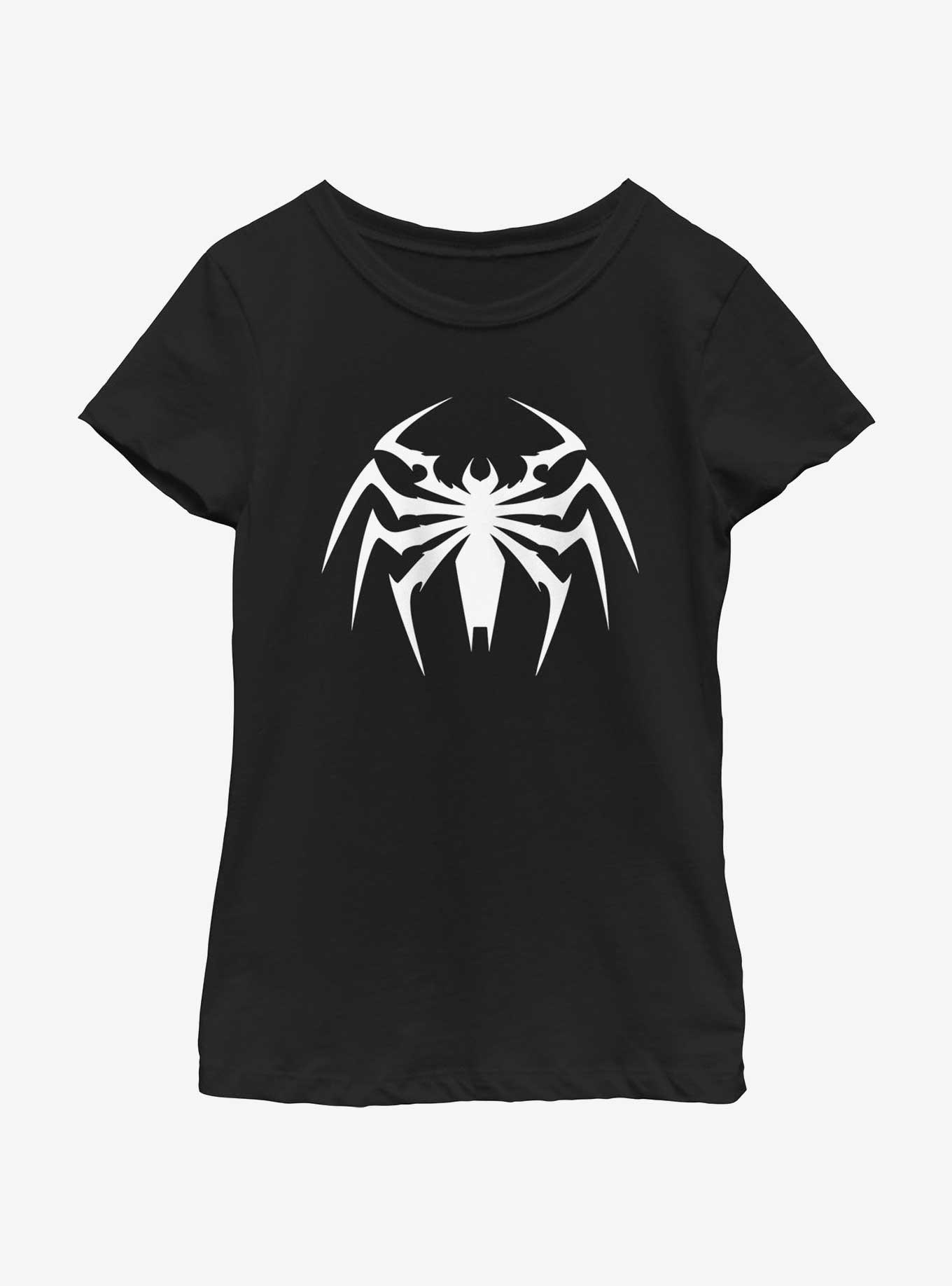 Marvel Spider-Man 2 Game Venom Spider Icon Youth Girls T-Shirt, , hi-res