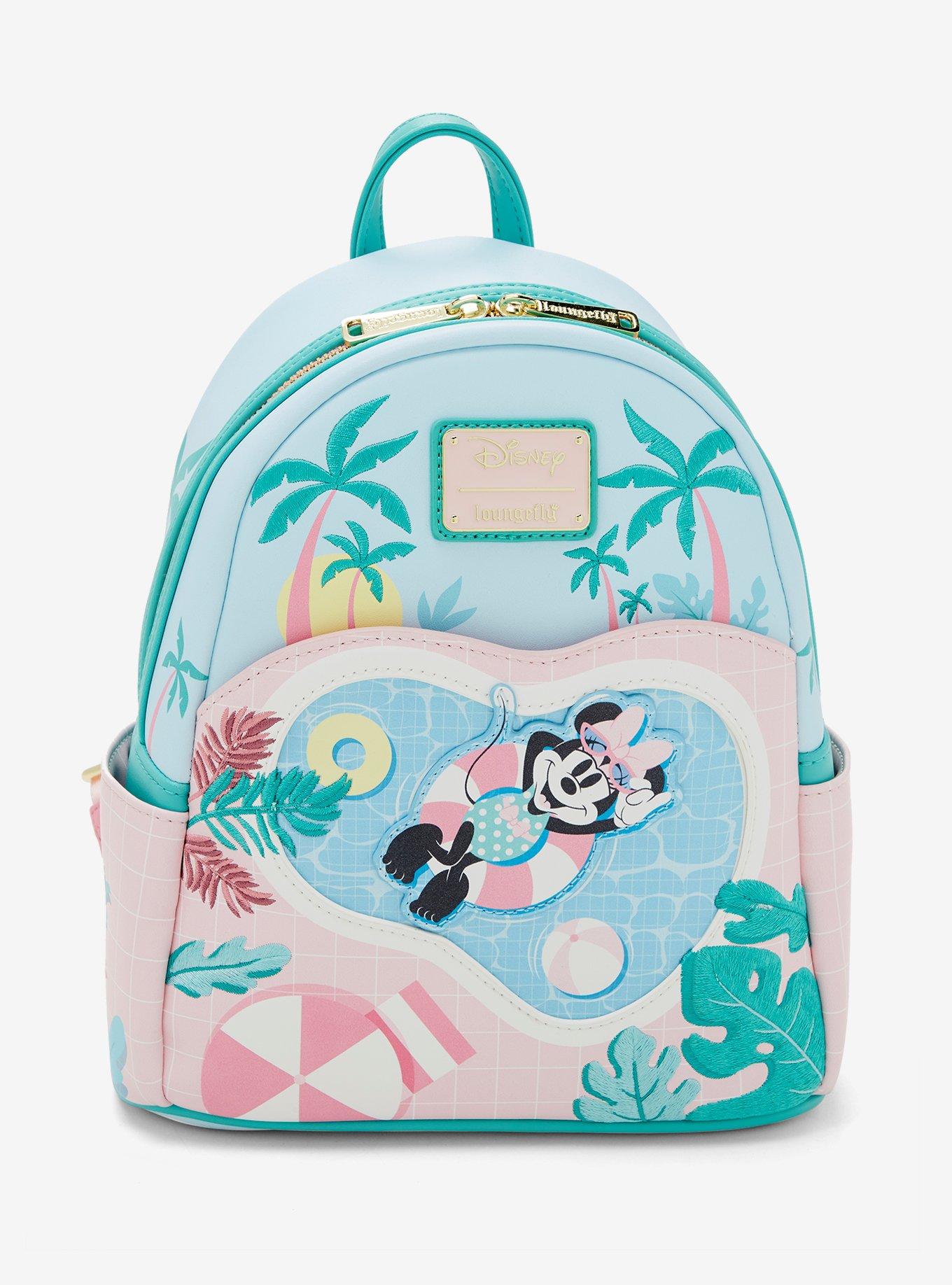 Loungefly Disney Minnie Mouse Vacation Mini Backpack | Hot Topic display picture 2