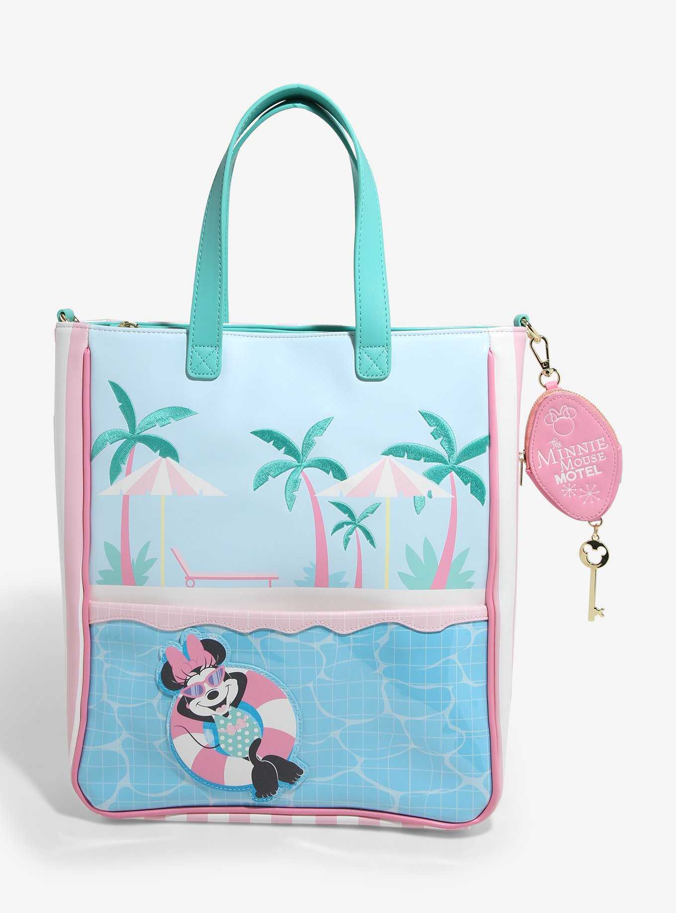 Loungefly Disney Minnie Mouse Vacation Tote Bag, , hi-res