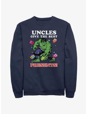 Marvel The Hulk Uncles Give The Best Presents Sweatshirt, , hi-res