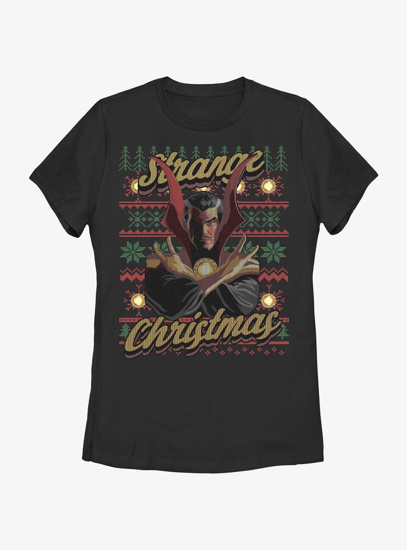 Marvel Doctor Strange Ugly Christmas Womens T-Shirt, , hi-res