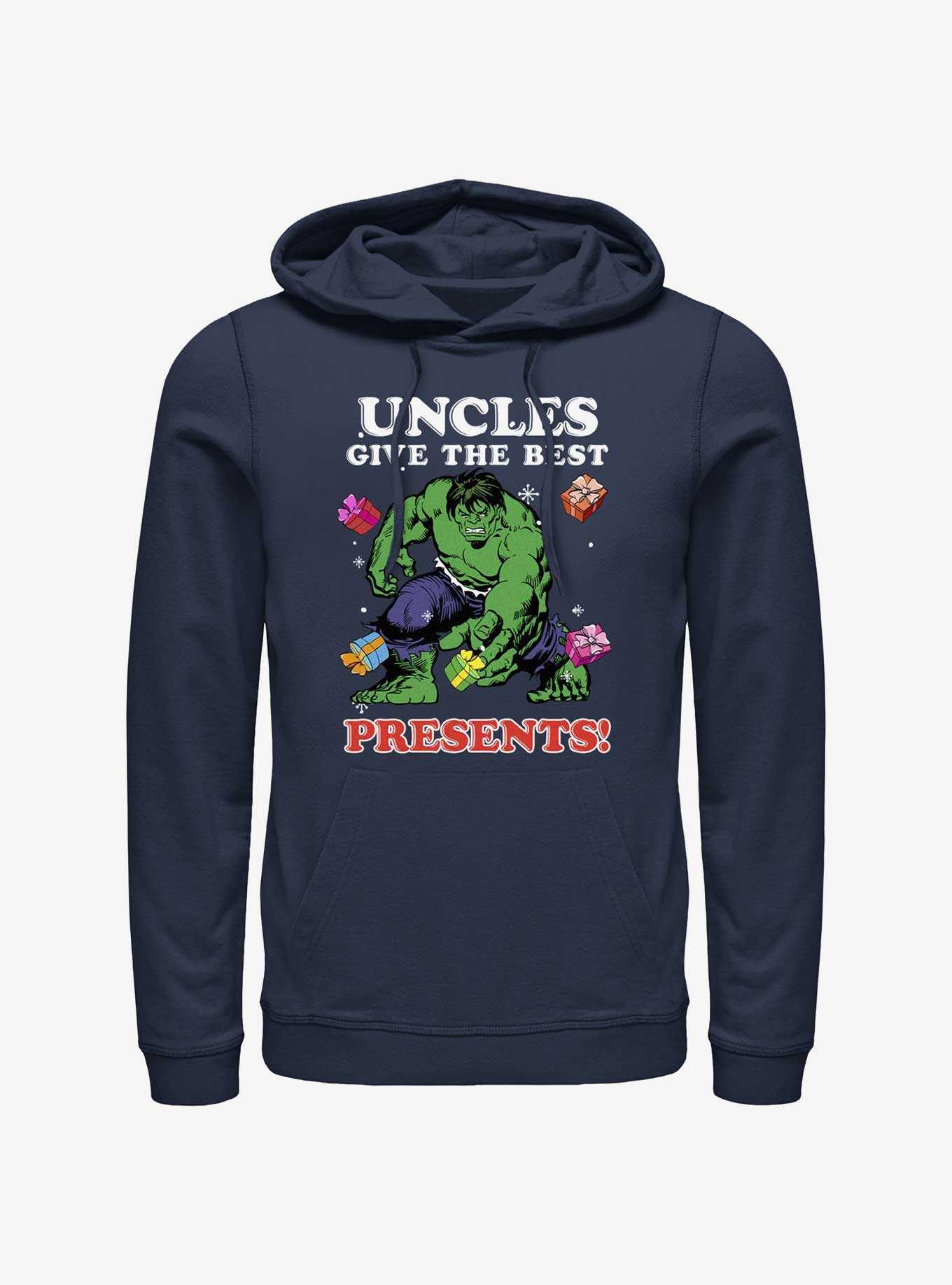Marvel The Hulk Uncles Give The Best Presents Hoodie, , hi-res