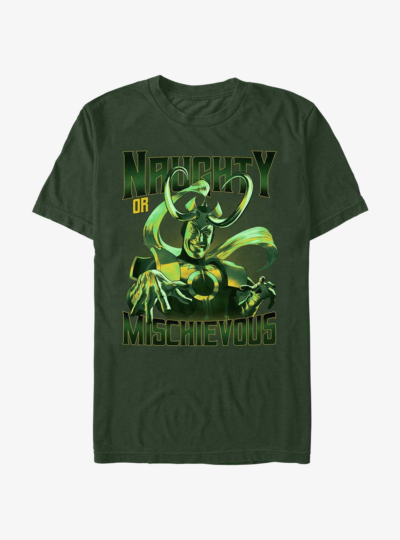 Marvel Loki Naughty Or Mischievous T-Shirt, , hi-res