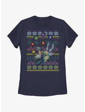 Marvel Avengers Gauntlet Ugly Holiday Womens T-Shirt, , hi-res