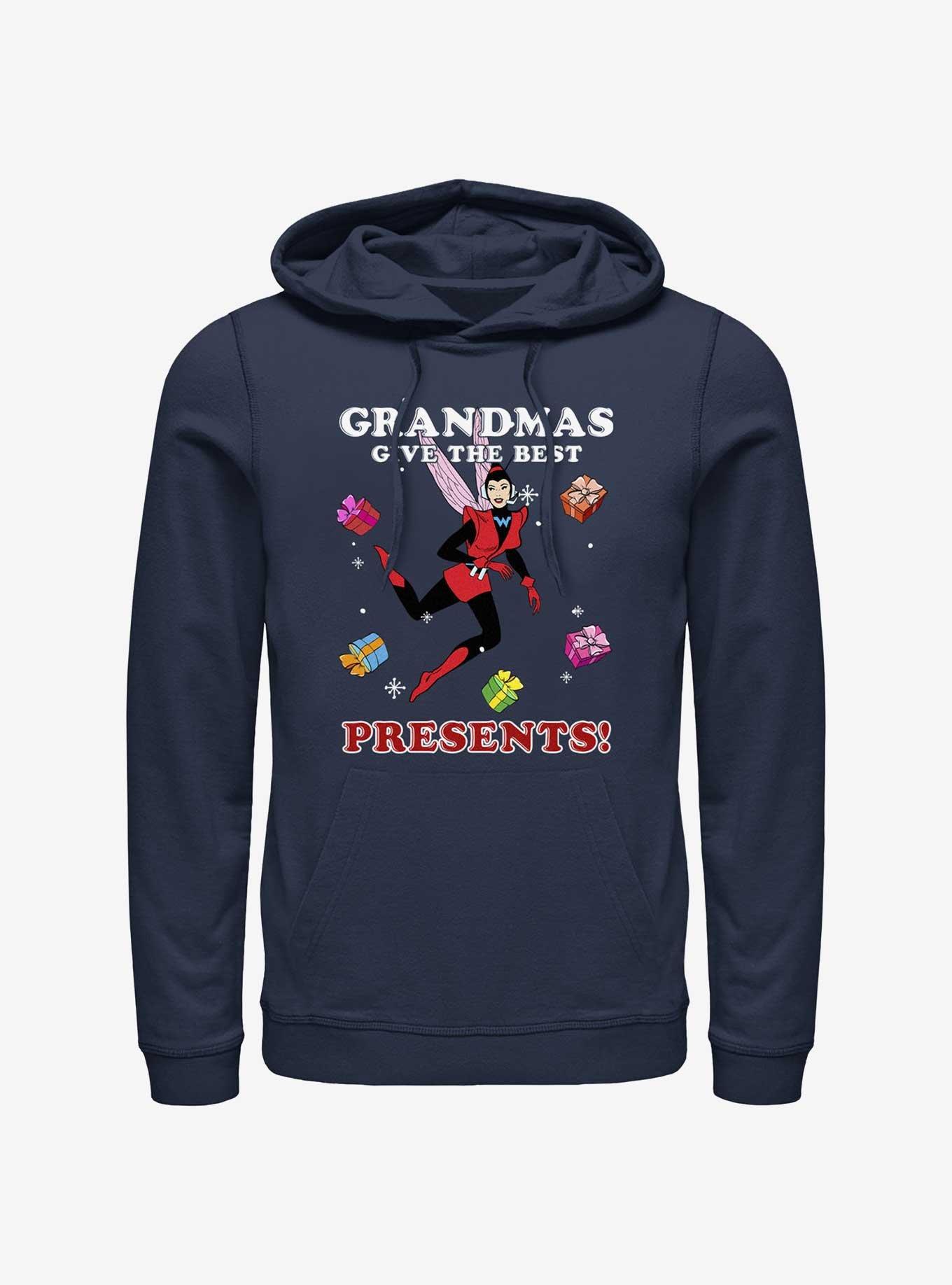 Marvel Grandmas Give The Best Presents Hoodie, NAVY, hi-res