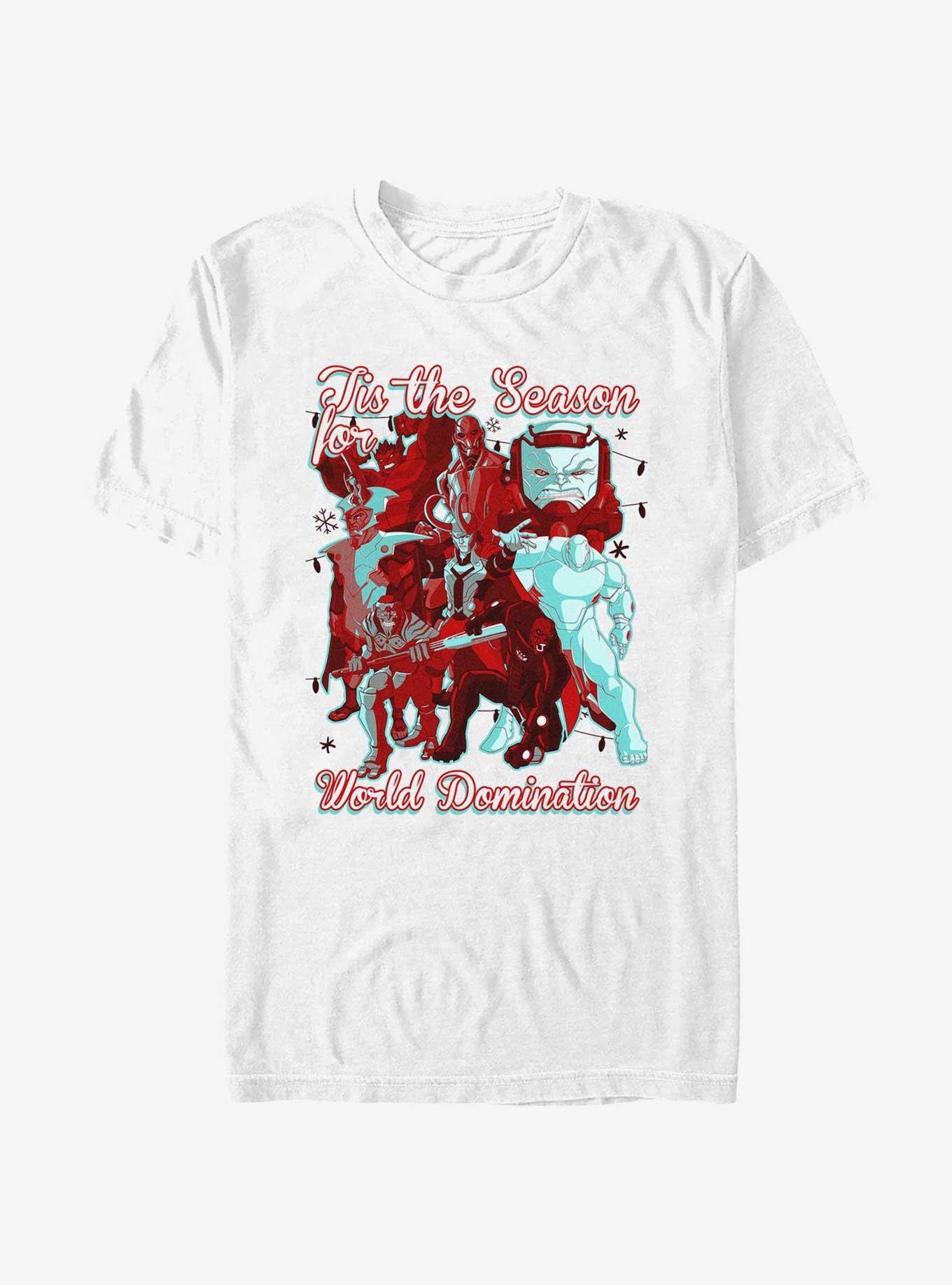 Marvel Avengers Tis The Season For World Domination T-Shirt, , hi-res
