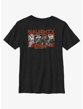 Marvel Naughty List Coal Squad Youth T-Shirt, , hi-res