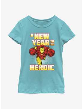 Marvel Iron Man New Year Youth Girls T-Shirt, , hi-res