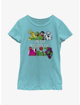 Marvel On The Naughty List Youth Girls T-Shirt, , hi-res