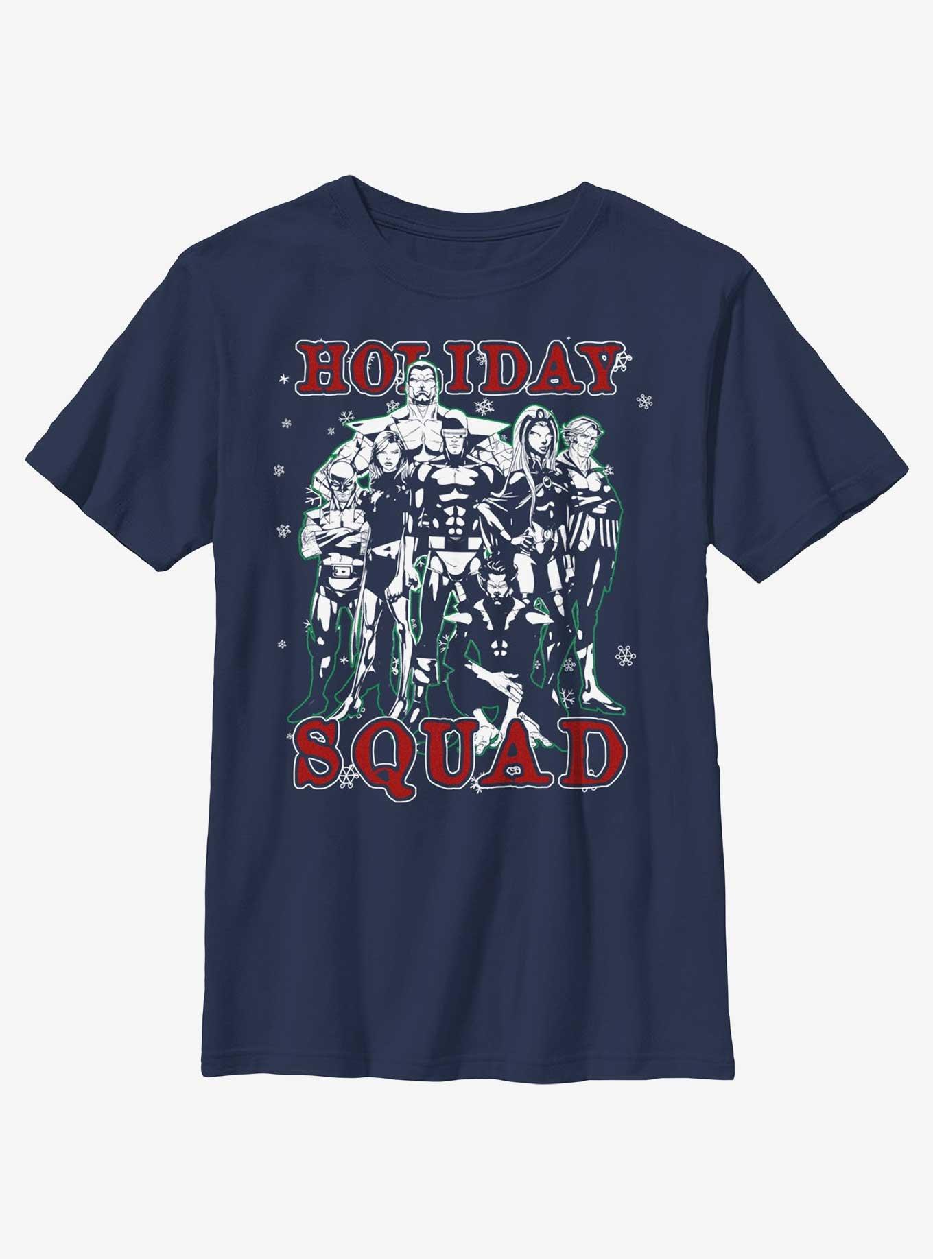Marvel X-Men Holiday Squad Youth T-Shirt, , hi-res