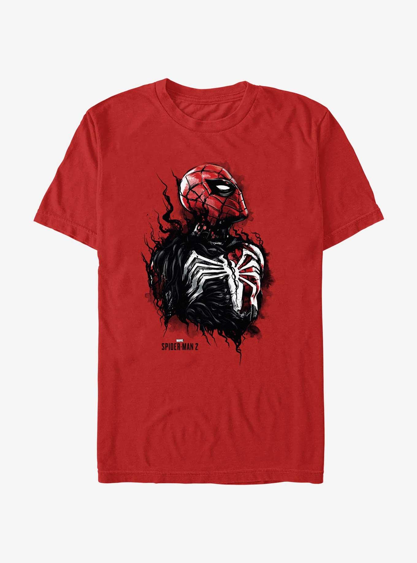 Marvel Spider-Man 2 Game Spider-Man Venom Transformation T-Shirt, , hi-res