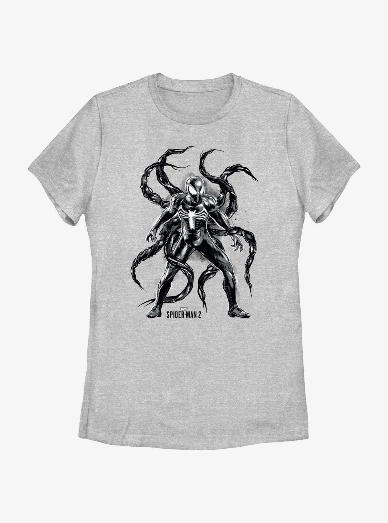 Marvel Spider-Man 2 Game Venom Tentacles Womens T-Shirt, , hi-res