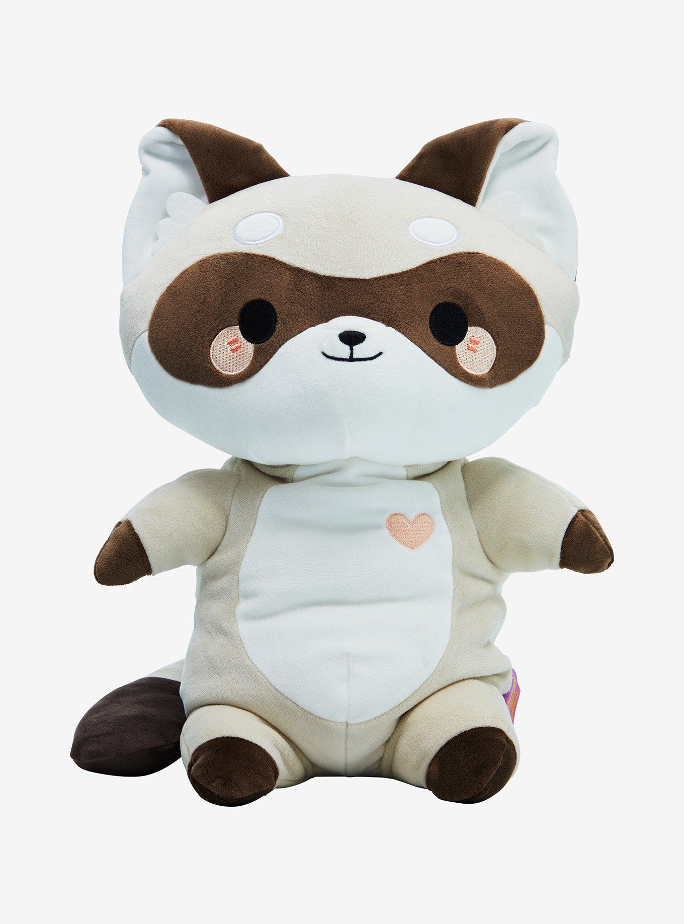 Raccoon Weighted 16 Inch Plush, , hi-res