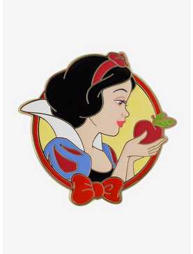 Disney Snow White and the Seven Dwarfs Snow White Apple Enamel Pin — BoxLunch Exclusive, , hi-res