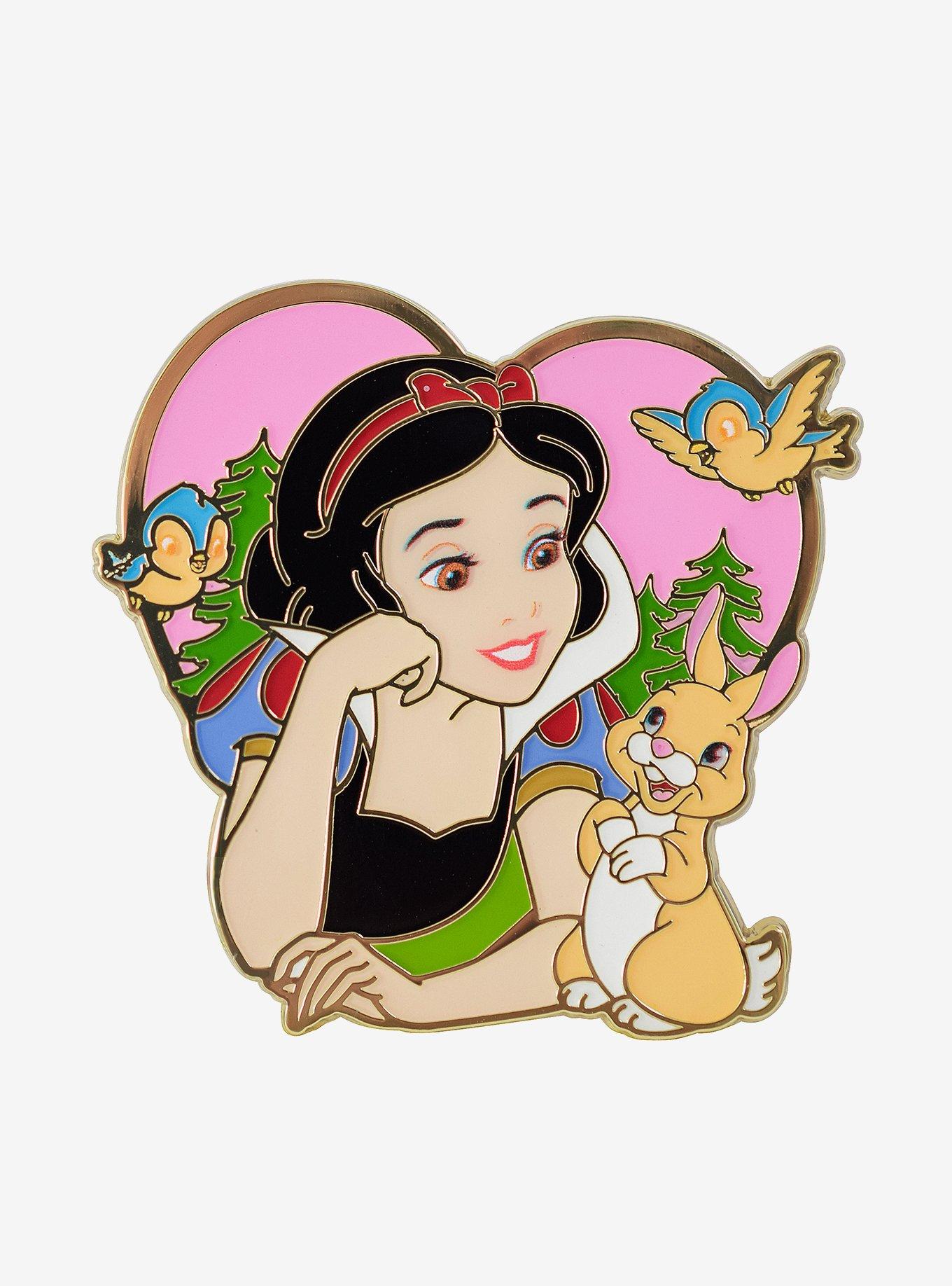 Disney Snow White and the Seven Dwarfs Snow White Woodland Animals Enamel Pin — BoxLunch Exclusive