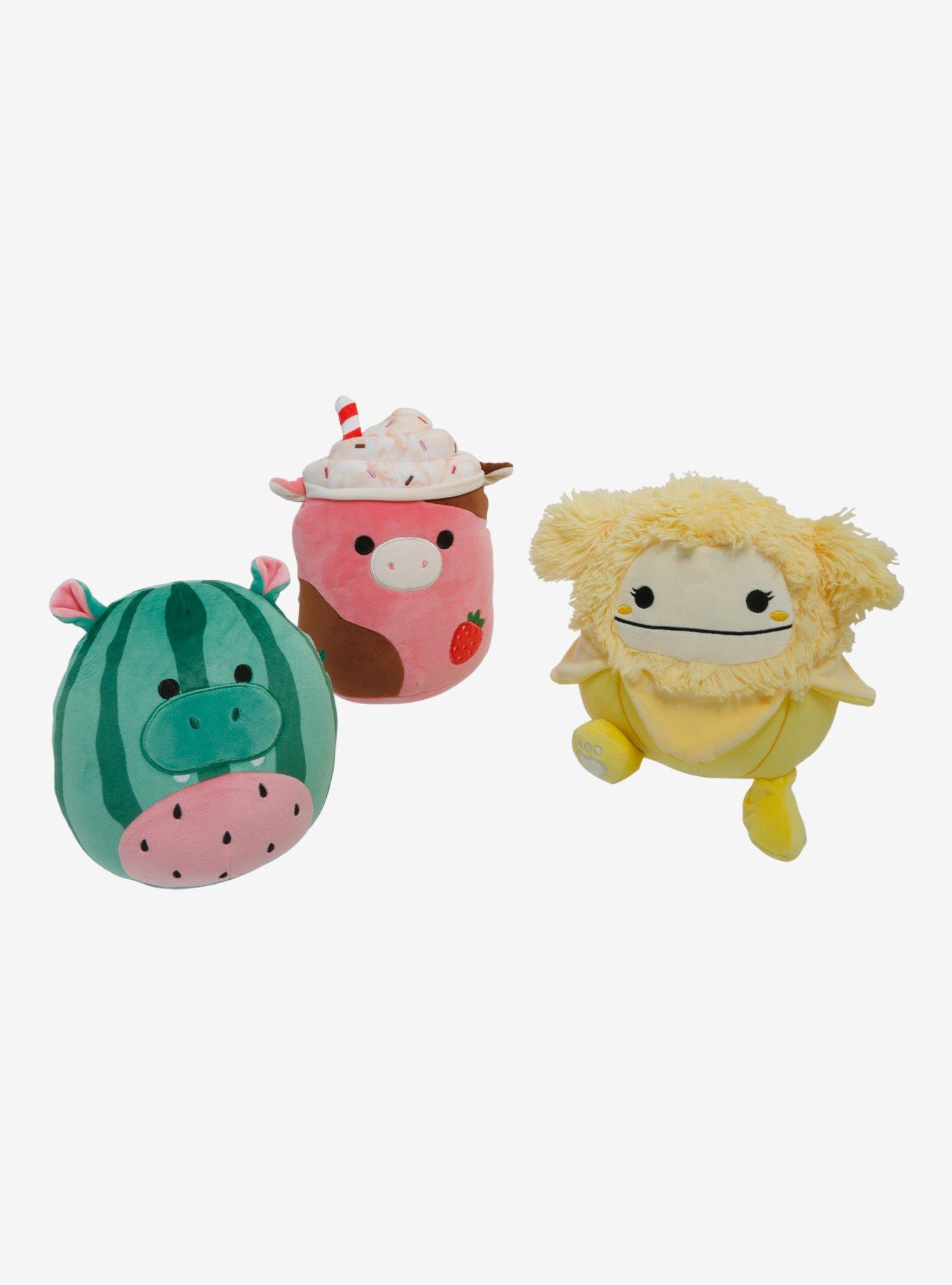 Squishmallows factory 8” Reshma, Zumirez and Perkin HOT TOPIC EXCLUSIVE Bundle