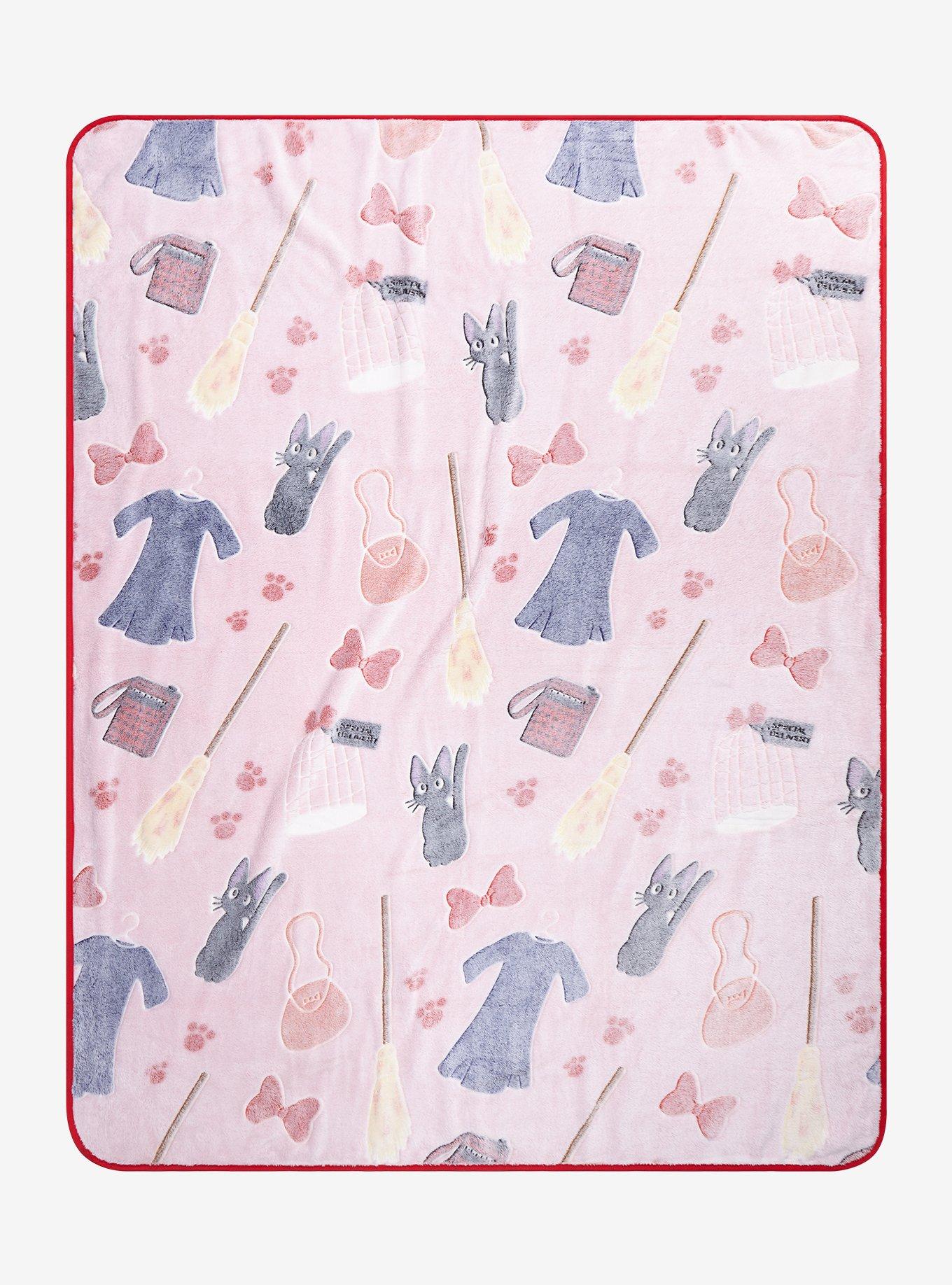 Studio Ghibli® Kiki's Delivery Service Icons Throw Blanket, , hi-res