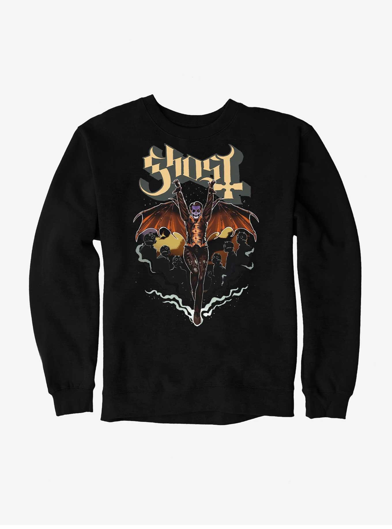 Ghost Winged Papa Emeritus Sweatshirt, , hi-res