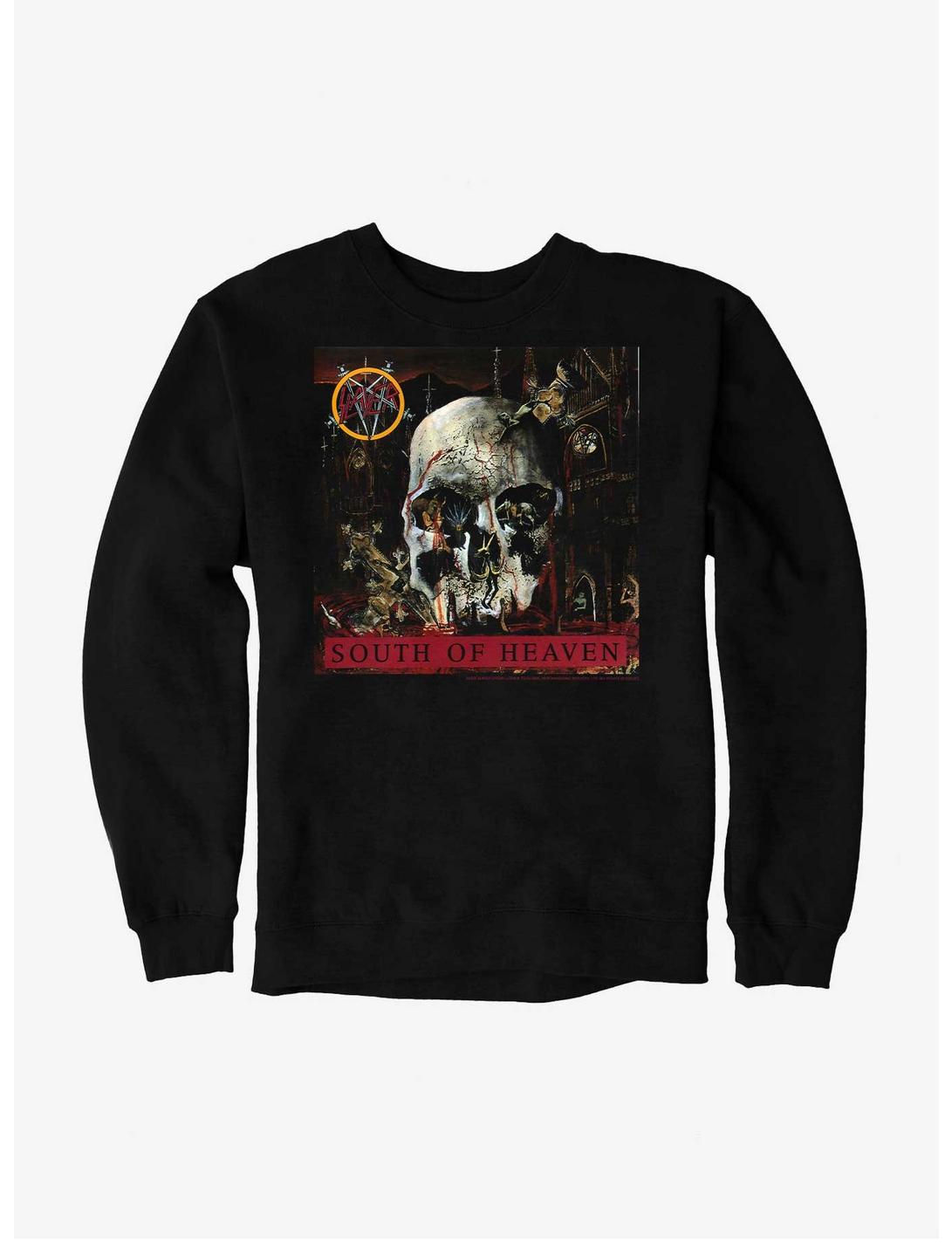 Slayer South Of Heaven Album Cover Sweatshirt, BLACK, hi-res