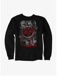 Slayer Dripping Blood Iron Eagle Sweatshirt, BLACK, hi-res