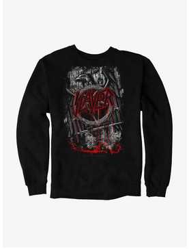 Slayer Dripping Blood Iron Eagle Sweatshirt, , hi-res