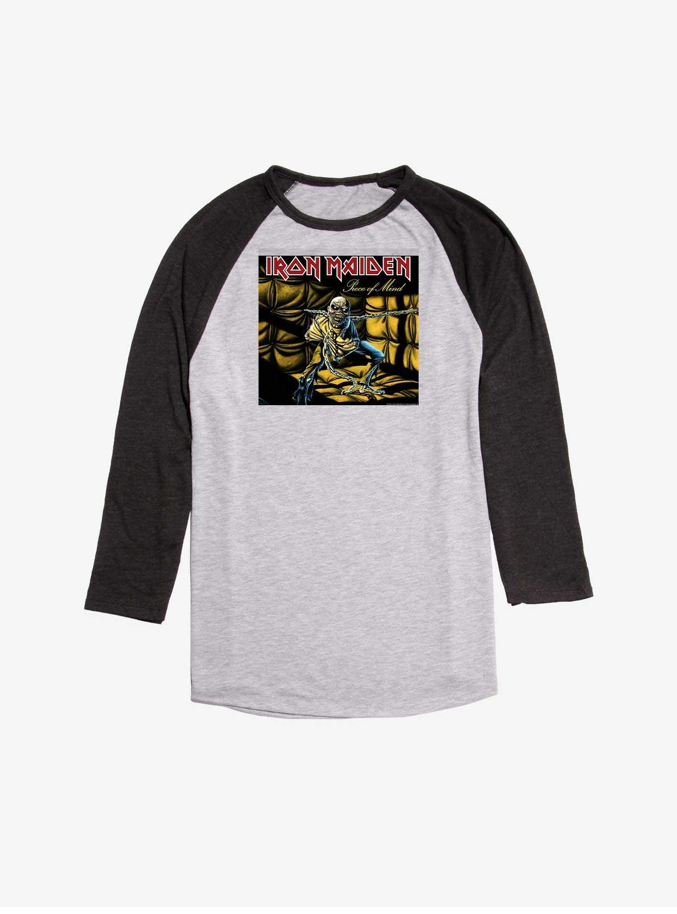 Iron Maiden Piece Of Mind Raglan T-Shirt, , hi-res